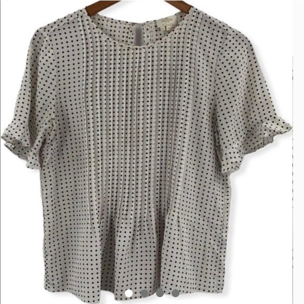 Kate Spade New York polka dot blouse